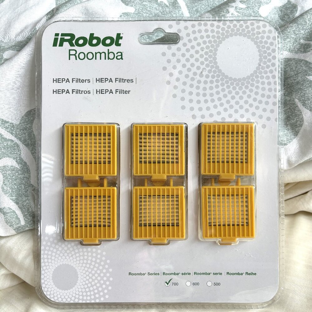 iRobot Roomba Authentic 6-Pack HEPA Filters for 700 Model NOS NWT